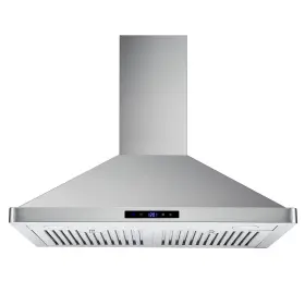 1090 TIEASY Wall Mount Hood Steel Vent Touch Control #2