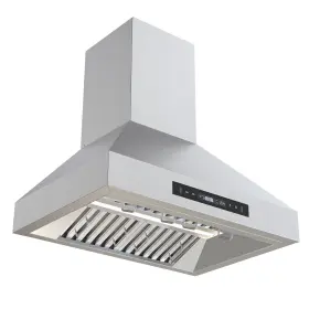 2875 TIEASY Wall Mount Hood Kitchen Cook Vent Touch Control #2
