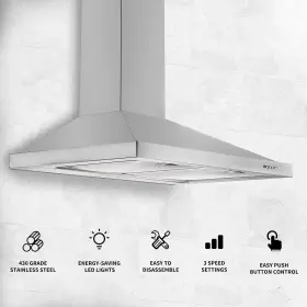 USGD1775A TIEASY Hood Ducted Ductless Convertible Duct Mesh #3