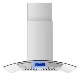 USGI0290 TIEASY Island Hood Cfm Ceiling Mount Kitchen Stove