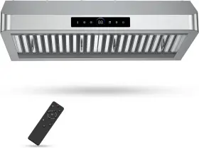 18B-E30 TUREPHE Cabinet Hood Steel Ducted Led Lights