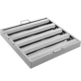 Uimoso Ysflq6pcs4c20x20y Set Of 6 Stainless Steel Range Hood Filters 20x20 Inch 4-groove Design