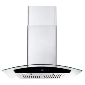 662880772127 UKISHIRO Wall Hood Tempered Glass Touch