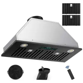 KMB02B30-HD VELIVI Cfm Convertible Ductless Hood Steel