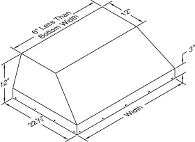 BH128PSLD-SS VENT-A-HOOD Liner