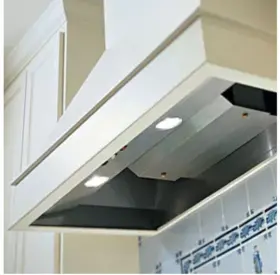 BH140SLDSS VENT-A-HOOD Wall Liner Cfm Duel Level Led Lights