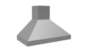 NEPXH18-248 VENT-A-HOOD Euro Wall Mount Steel