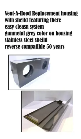 P1026ESS VENT-A-HOOD Double Blower Housing Sheild Clean