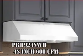 PRH9248WH VENT-A-HOOD Cabinet Cfm