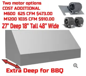 PRXH18M48 VENT-A-HOOD Wall Mount Motor