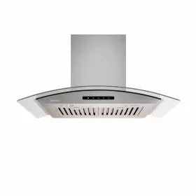 675487201280 VESTA Rome Hood Wall Mount Curved Glass Stove