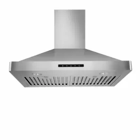 675487201297 VESTA Milan Steel Wall Mount Hood