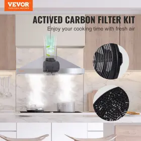840349920351 VEVOR Carbon Filter Ductless Hood Recirculation