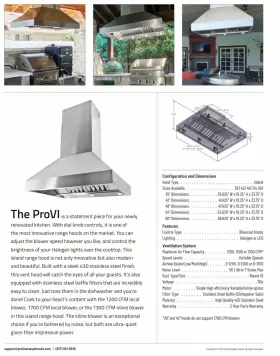 VCIH54208SS VIKING Chimney Hood Steel #2