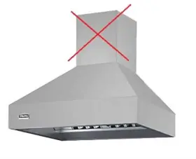 VCWH56048SS VIKING Wall Mount Chimney Hood