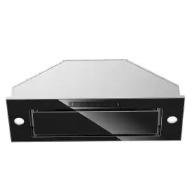 445038679676 VIKIO Cfm Ducted Hood Steel Glass