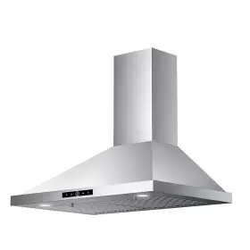 744110050189 VIKIO PRO Cfm Convertible Wall Mount Hood Steel