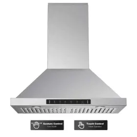RHWM02-36 VIKIO Cfm Convertible Wall Mount Hood Steel