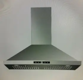 RP10-36 VIKIO Wall Mount Hood Cfm Steel Touch Control