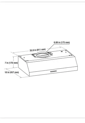 1003991716 VISSANI Cabinet Hood Steel #2