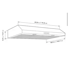 1008719633 VISSANI Caprelo Cfm Convertible Cabinet Hood #2
