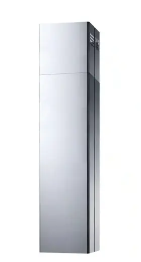 313092559517 VISSANI Steel Chimney Extension Up Ceiling Wal