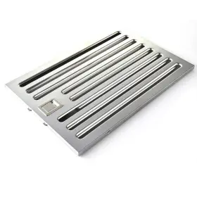 BFGI02 VISSANI Baffle Filter Steel Glass Kitchen Island Hood