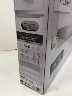 QR255S VISSANI Cenza Convertible Cabinet Hood Steel #2