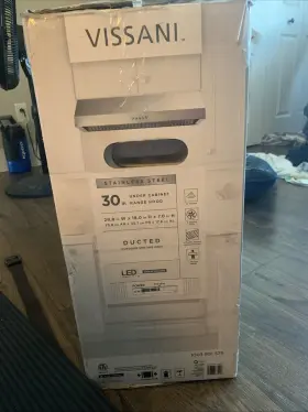 QR272BS VISSANI Cabinet Hood Steel #2
