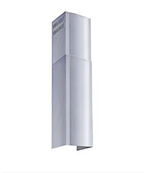 WECH02 VISSANI Steel Chimney Extension Glass Kitchen Wal Hood