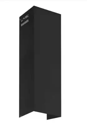 WECH04BL VISSANI Hood Chimney Extension Wall Mount