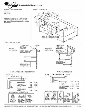RH3736XLB0 WHIRLPOOL Undercabinet Hood #3