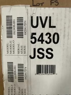 UVL5430JSS WHIRLPOOL Cabinet Hood #2