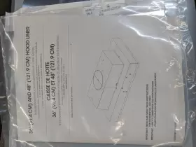 UVL6036JSS WHIRLPOOL Hood Liner Led Lights Blower
