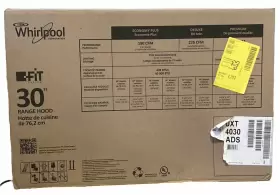 UXT4030ADS WHIRLPOOL Steel Vented Hood #2