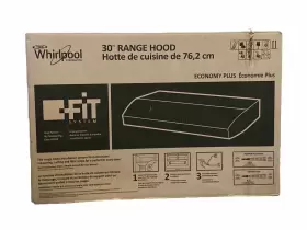 UXT4030ADS WHIRLPOOL Steel Vented Hood