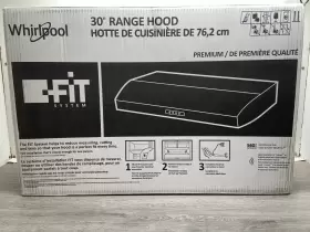UXT5230BDS WHIRLPOOL Convertible Cabinet Hood
