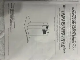 WV151UC6LS WHIRLPOOL Island Mount Canopy Hood #2
