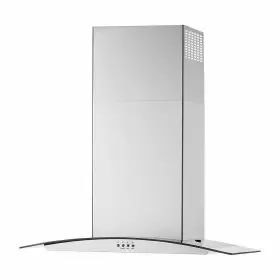 WVW51UC0LS WHIRLPOOL Curved Glass Wall Mount Hood Steel