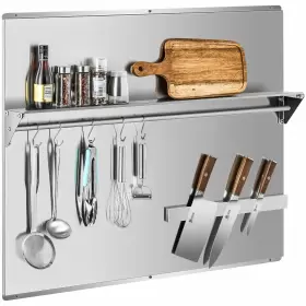 DJ-3030-1 WILPREP Secondhand Backsplash Steel Storage Shelf