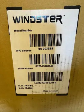 RA-3036SS WINDSTER Externally Vented Cabinet Hood #3