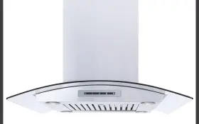 WS68N30SS WINDSTER Island Hood Glass Top Cfm