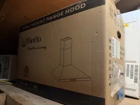 103C30CSR WINFLO Wall Chimney Hood Steel
