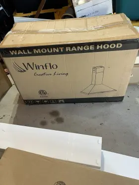 Winflo 302926984 30 Inch Wall Mount Range Hood