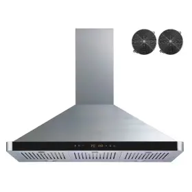 Winflo 313028762790 36 Inch 600 Cfm Convertible Wall Mount Range Hood In Stainless Steel With Baffle