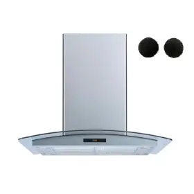 445004084077 WINFLO Cfm Convertible Island Hood Steel Glass