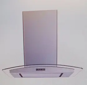 IR001C30SR WINFLO Convertible Steel Glass Island Hood