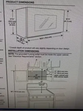53520 WIRLPOOL Microwave Hood Combination #3
