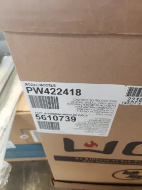 PW422718 WOLF Wall Mount Canopy Hood