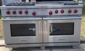DF60650DG WOLF RANGE Hood Dual Fuel Burners Dg #2